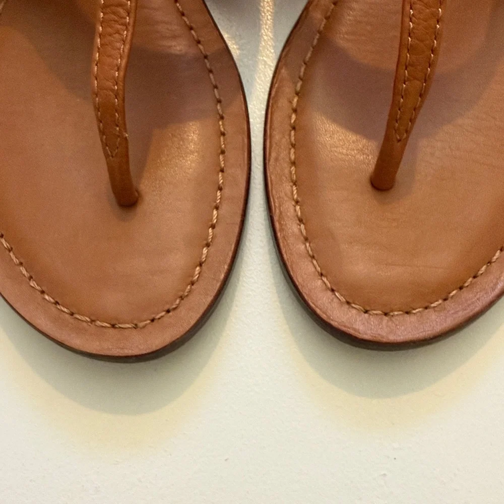 Tory Burch Pink and Brown Sandals - Picture 4 of 4